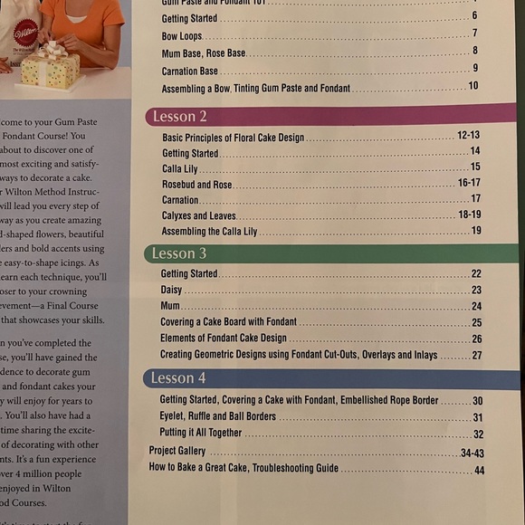 Cake decorating lesson books - Picture 6 of 7